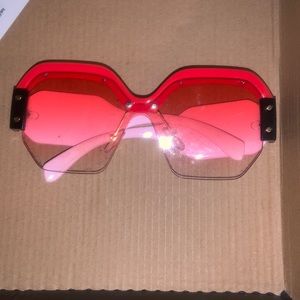 Pink hot girl summer glass